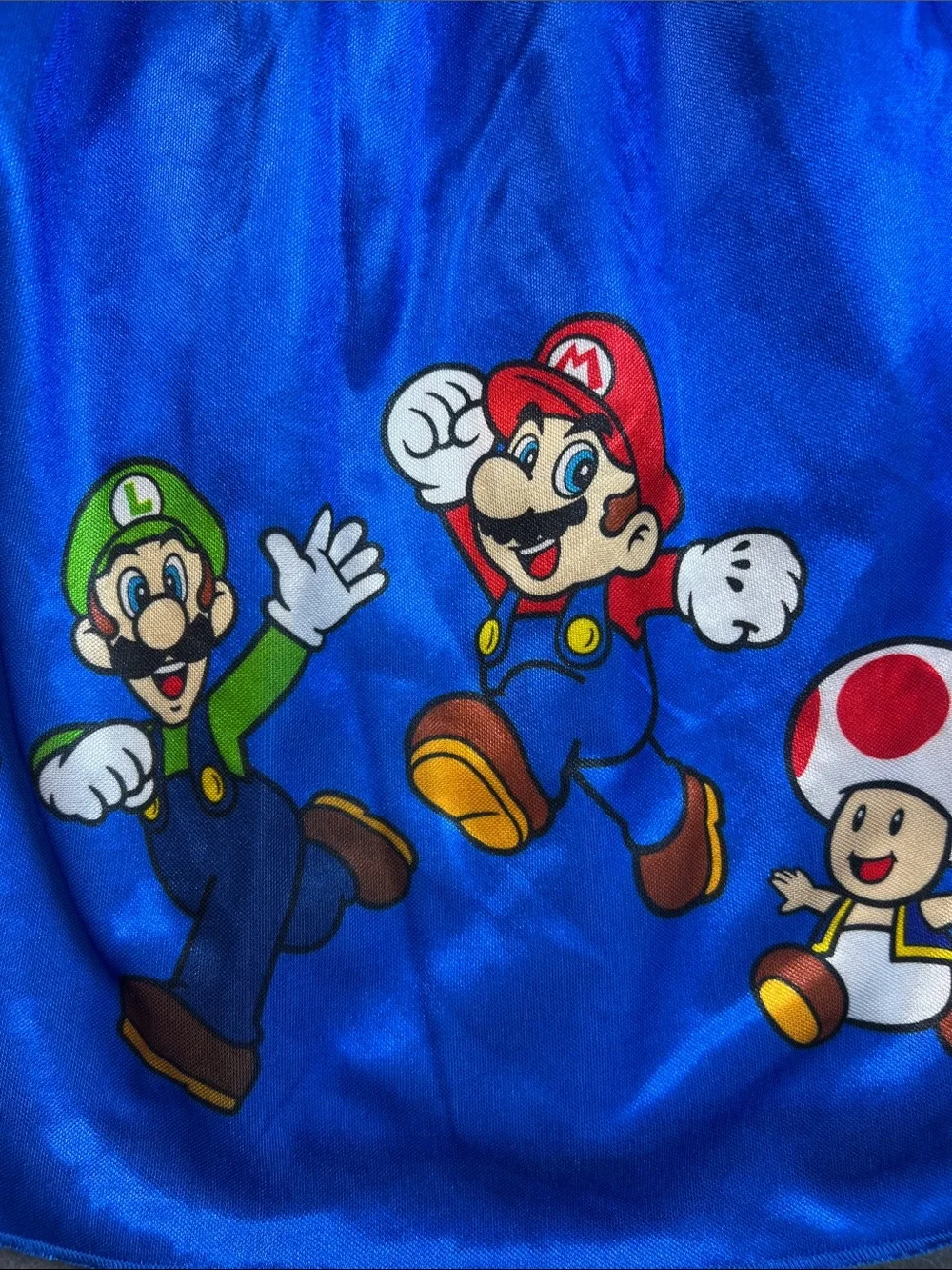 Nintendo Red & Blue Super Mario Character Dress